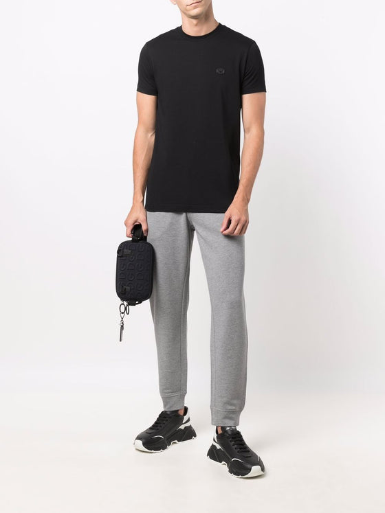 Emporio Armani logo patch short-sleeved T-shirt