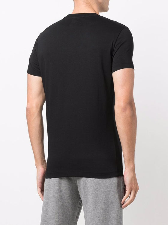Emporio Armani logo patch short-sleeved T-shirt