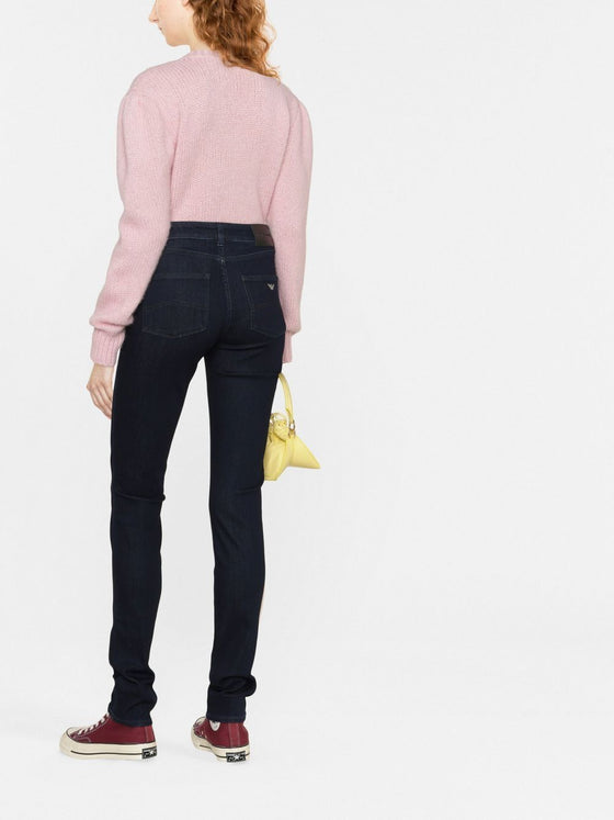 Emporio Armani high-waisted slim-cut Trousers