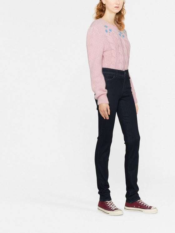 Emporio Armani high-waisted slim-cut Trousers