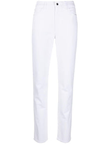  Emporio Armani tonal straight-leg jeans