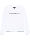 Emporio Armani logo-print organic-cotton Sweatshirt