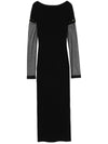 Sportmax Pre Knitted long dress
