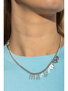 MM6 Maison Margiela logo-lettering necklace