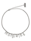 MM6 Maison Margiela logo-lettering necklace
