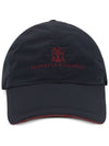 Brunello Cucinelli Logo-embroidered cap