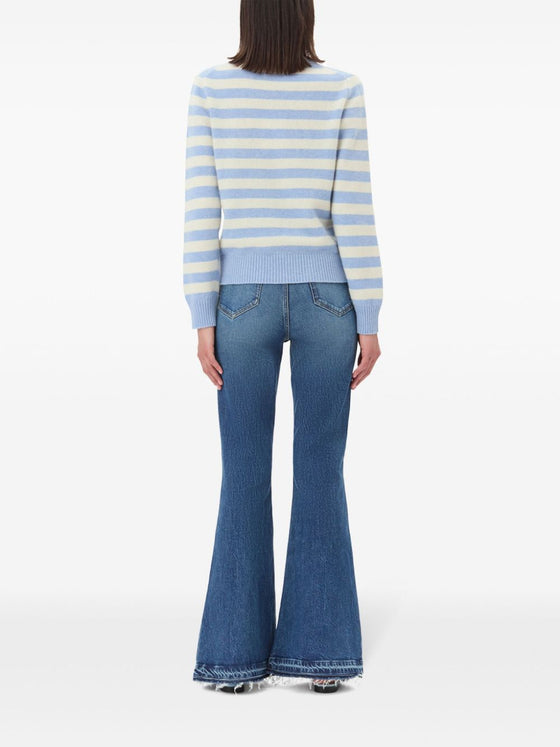 Ganni Sweater with embroidery