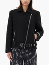 Ganni Textured Boucle Wool Jacket