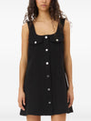 Ganni crepe mini dress
