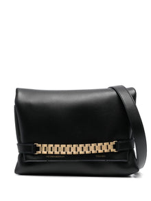  Victoria Beckham mini Chain Pouch leather clutch
