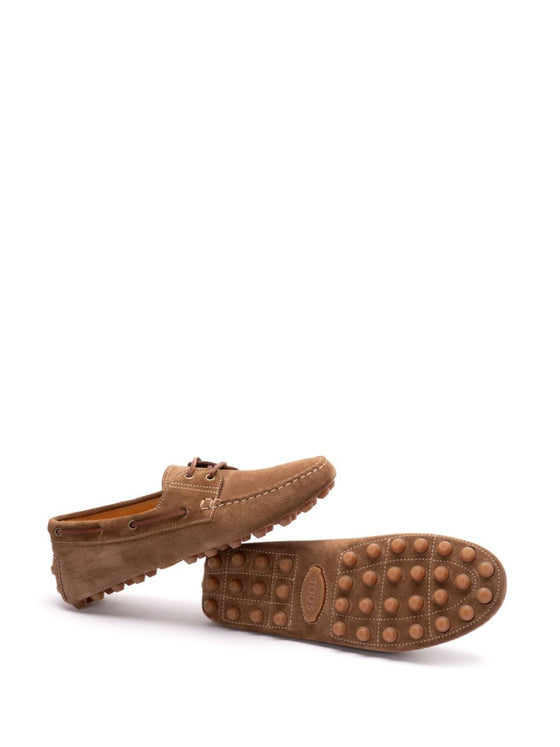 Tod's Boat Gommino Bubble in Suede