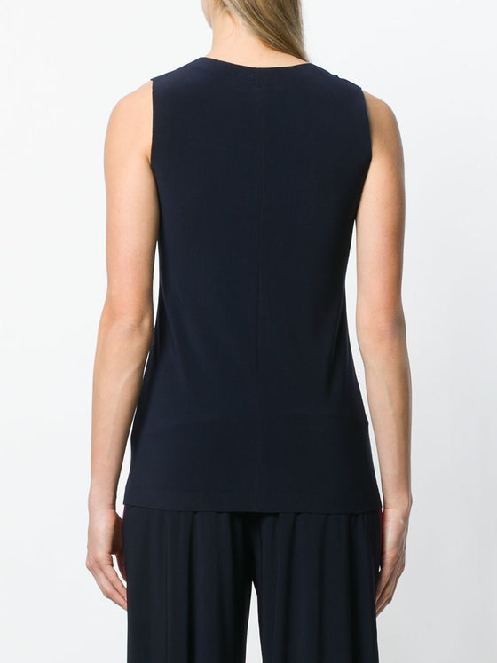 Norma Kamali Top Blue