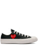 Comme Des Garcons Play Single Heart Chuck 70 sneakers