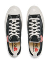 Comme Des Garcons Play Single Heart Chuck 70 sneakers