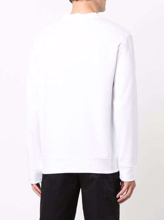 Emporio Armani Modal blend sweatshirt with logo print