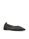 Tory Burch crystal embellished ballerina shoes