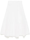 Zimmermann Crush embroidered midi skirt