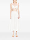 Zimmermann Crush embroidered midi skirt