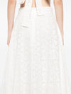 Zimmermann Crush embroidered midi skirt