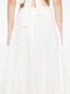 Zimmermann Crush embroidered midi skirt