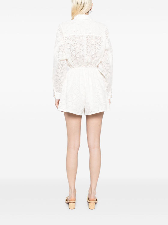 Zimmermann Crush embroidered jumpsuit