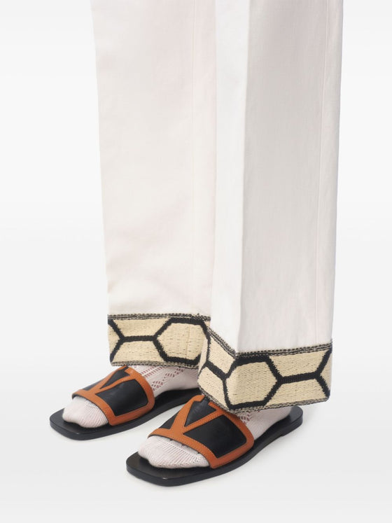 Valentino Garavani Viva Superstar Slide Sandal In Nappa