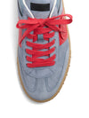 Valentino Garavani Upvillage Low Top Sneaker In Split Leather And Calfskin Nappa Leather