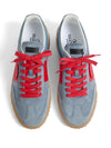 Valentino Garavani Upvillage Low Top Sneaker In Split Leather And Calfskin Nappa Leather