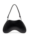 Diesel Play-Semi-gloss leather shoulder bag