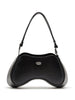 Diesel Play-Semi-gloss leather shoulder bag