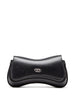 Diesel Play-Semi gloss leather shoulder bag