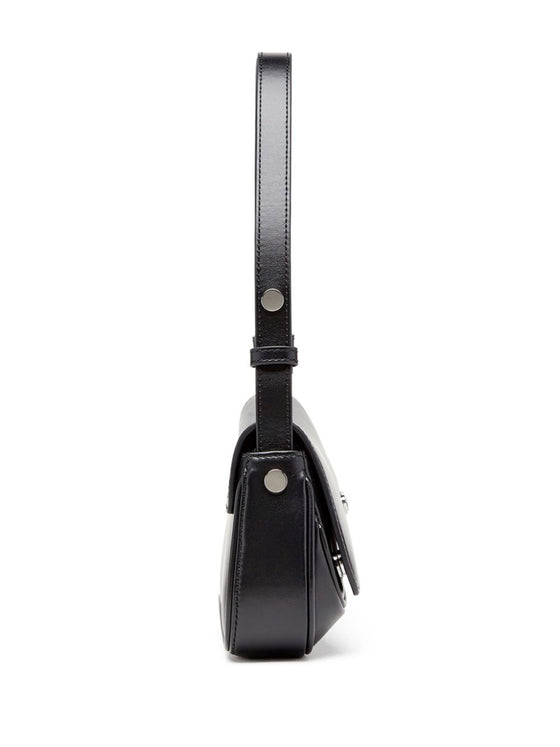 Diesel Play-Semi gloss leather shoulder bag