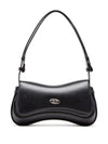 Diesel Play-Semi gloss leather shoulder bag
