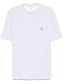  Brunello Cucinelli T-shirts and Polos Light Grey