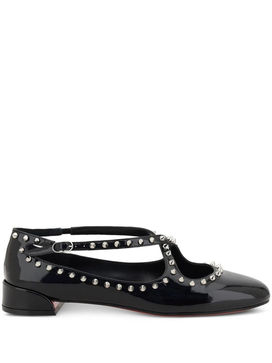 Christian Louboutin Pilouta Jane Spikes flat shoes