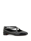 Christian Louboutin Pilouta Jane Spikes flat shoes