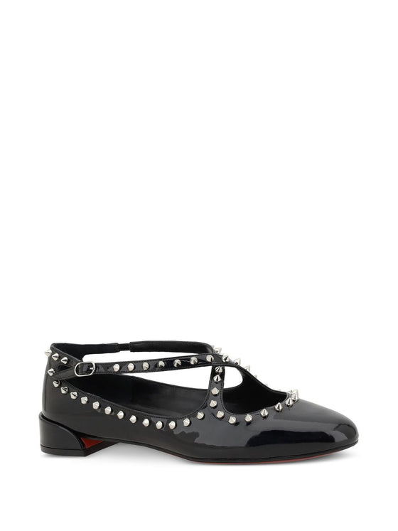 Christian Louboutin Pilouta Jane Spikes flat shoes