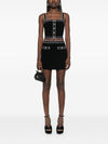Alice + Olivia Cotton mini skirt