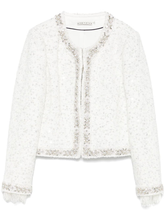 Alice + Olivia Jackets White