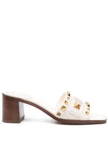  Valentino Garavani 65mm VLogo Signature mules