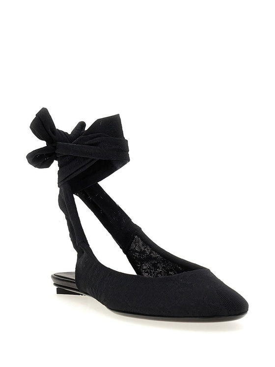 The Attico Flat shoes Black