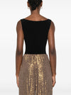 Norma Kamali V-necked bodysuit