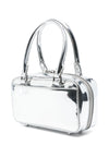 Self-Portrait mini leather tote bag