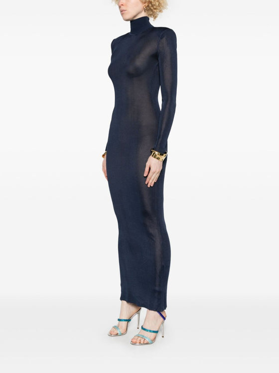 Self-Portrait knitted maxi dress