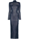 Self-Portrait knitted maxi dress