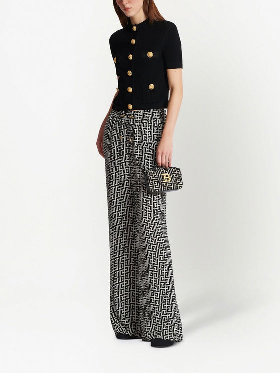 Balmain 4-pocket knitted cardigan