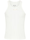 Maison Margiela Fancy ribbed tank top