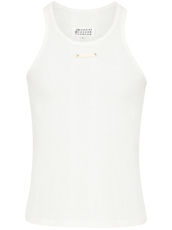 Maison Margiela Fancy ribbed tank top