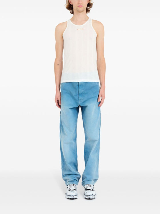 Maison Margiela Fancy ribbed tank top