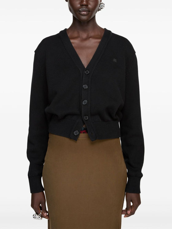 Acne cardigan with appliqué